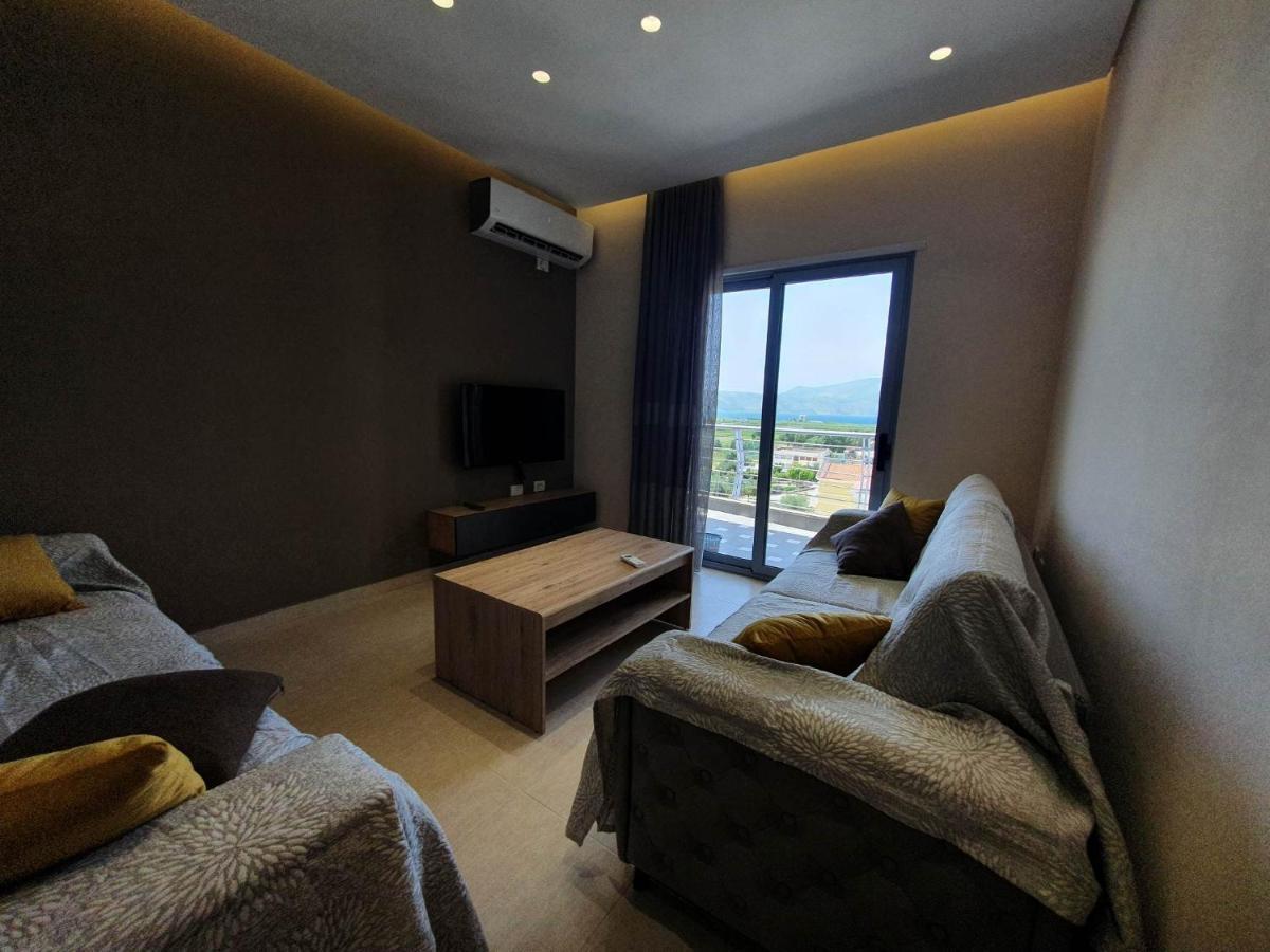 Mountain Meets Sea-Spectacular View In Orikum Apartment מראה חיצוני תמונה