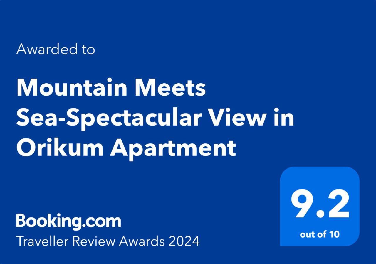 Mountain Meets Sea-Spectacular View In Orikum Apartment מראה חיצוני תמונה